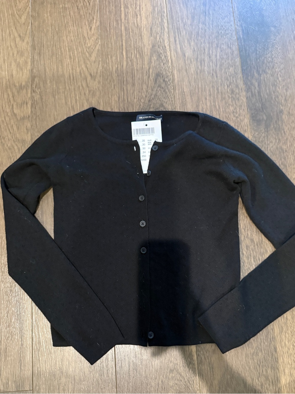 NWT Brandy Melville Athelia Pointelle Cardigan